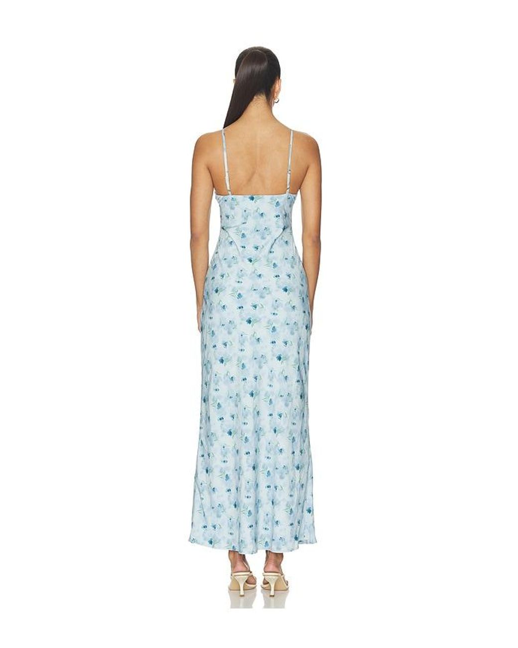 MORE TO COME Blue Stacey Maxi Dress