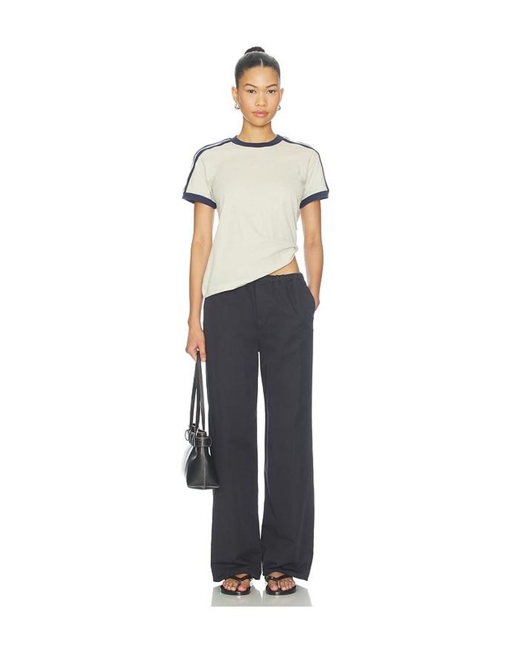 GRLFRND Multicolor Ringer Tee
