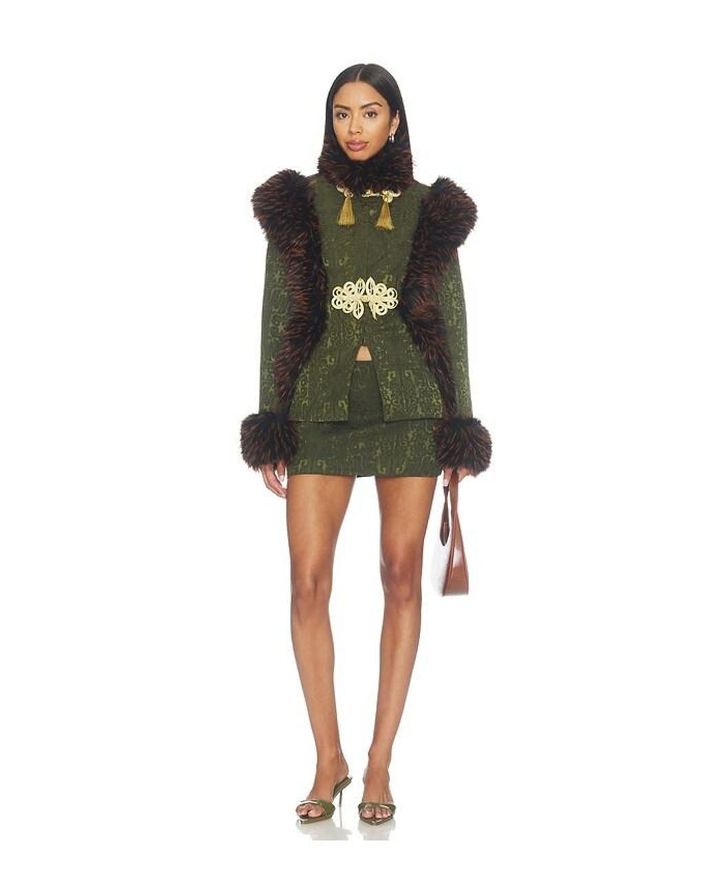 Kim Shui Green Chi Brocade Jacket
