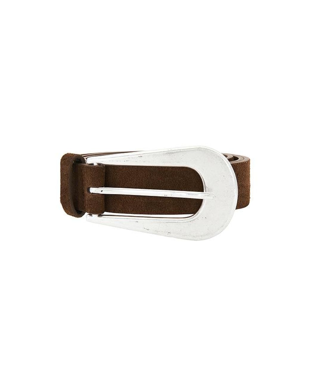 Free People Brown Cannon Suede Belt