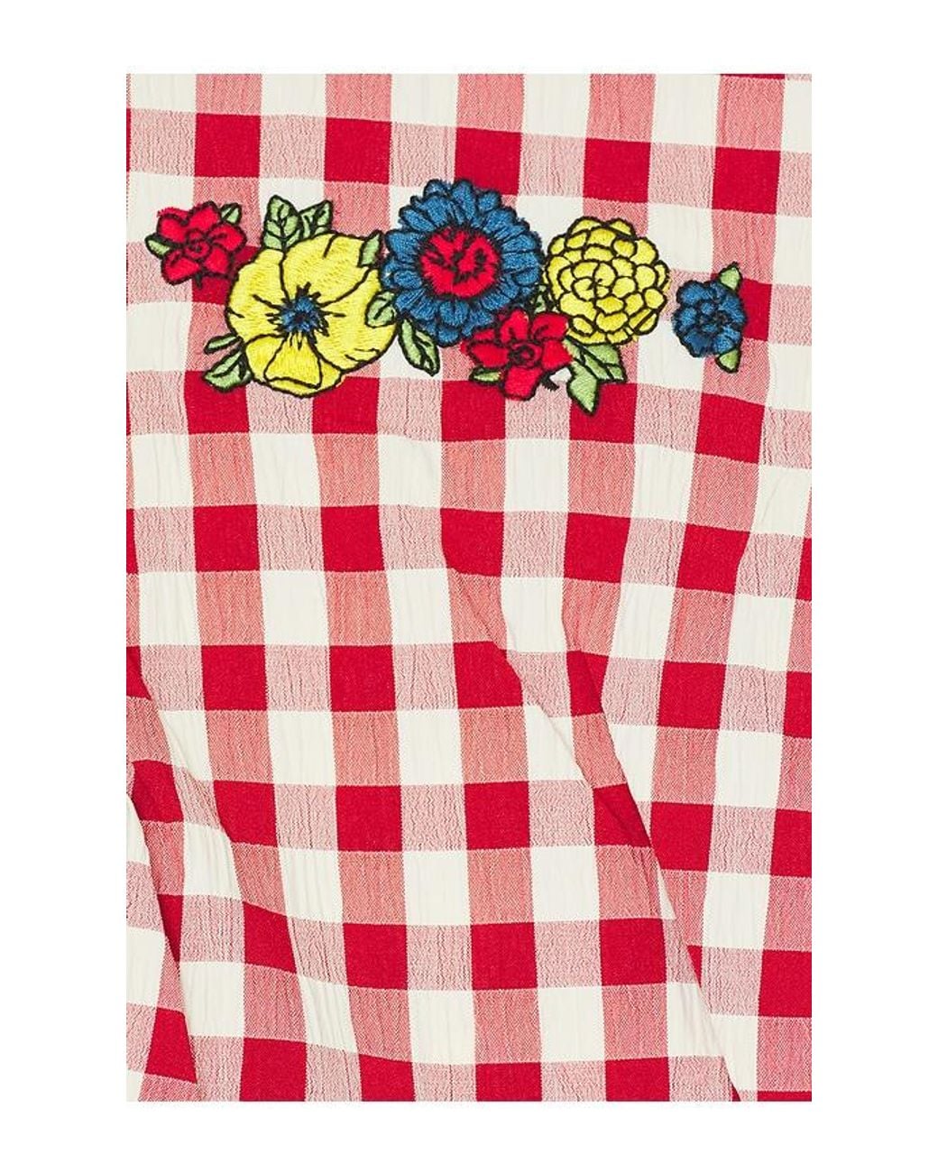 Lisa Says Gah Red Lucy Top