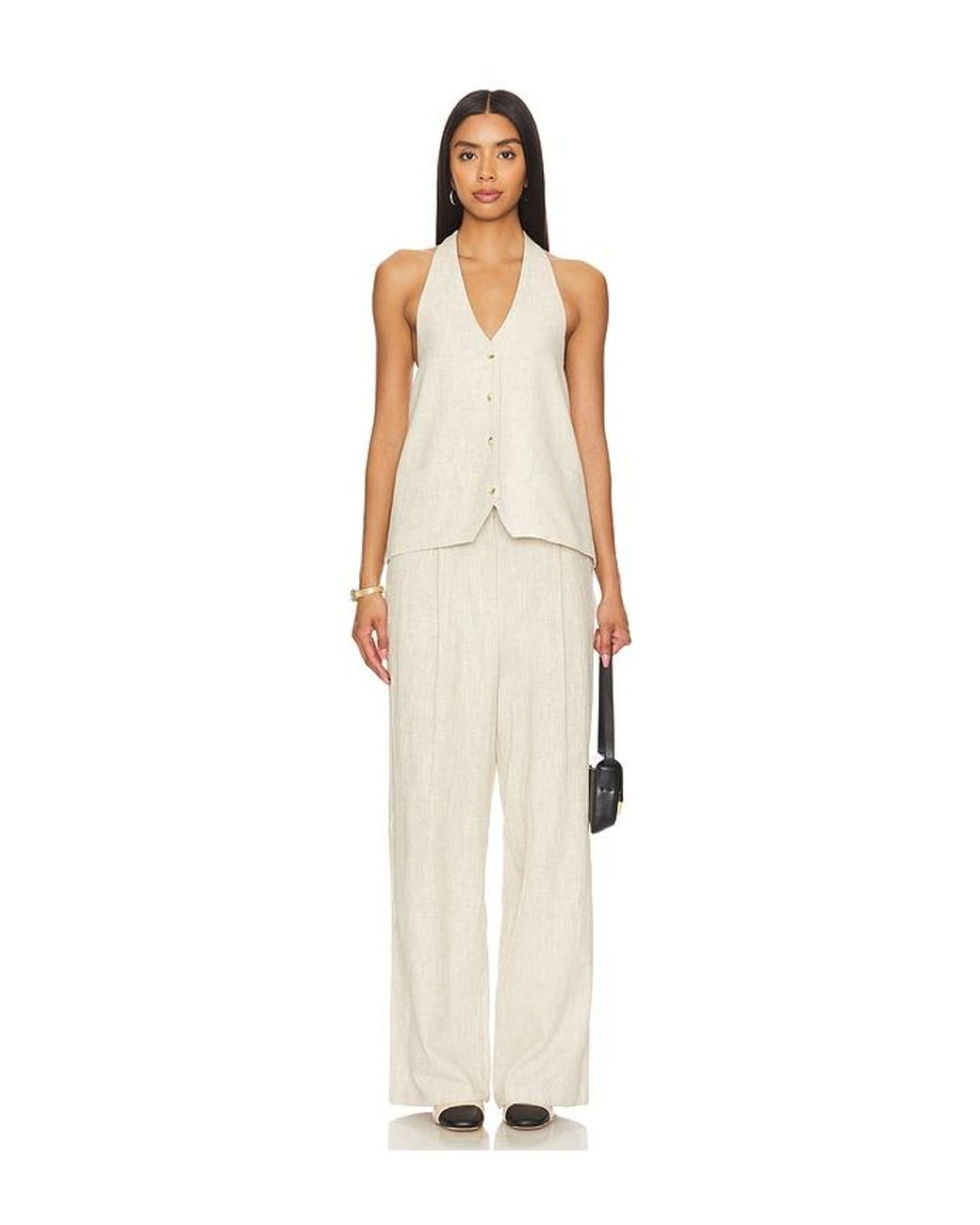 Lioness White La Quinta Pants