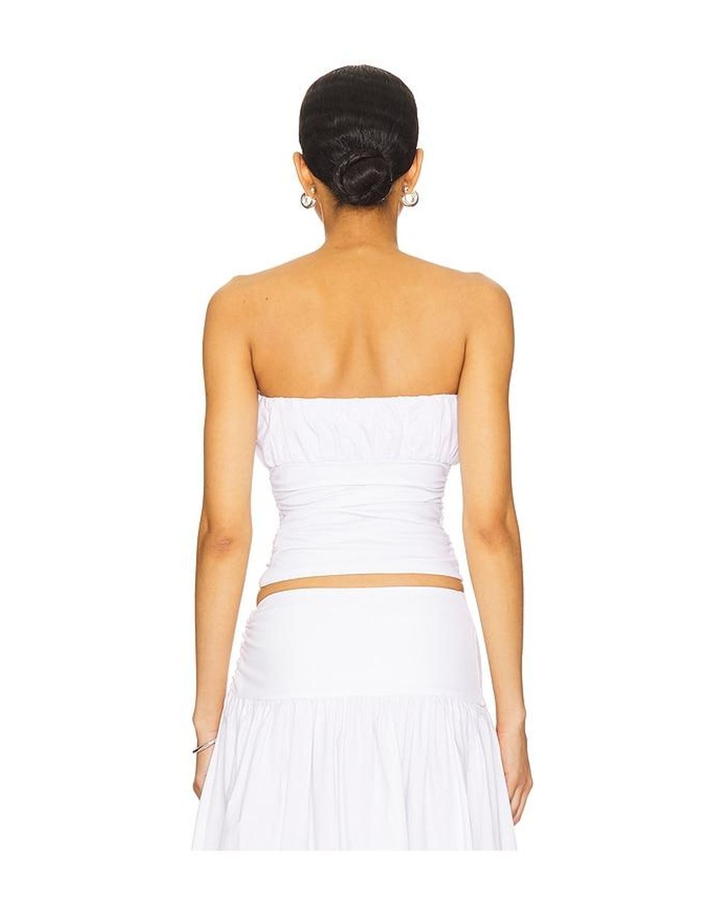 Lovers + Friends White Mac Tube Top