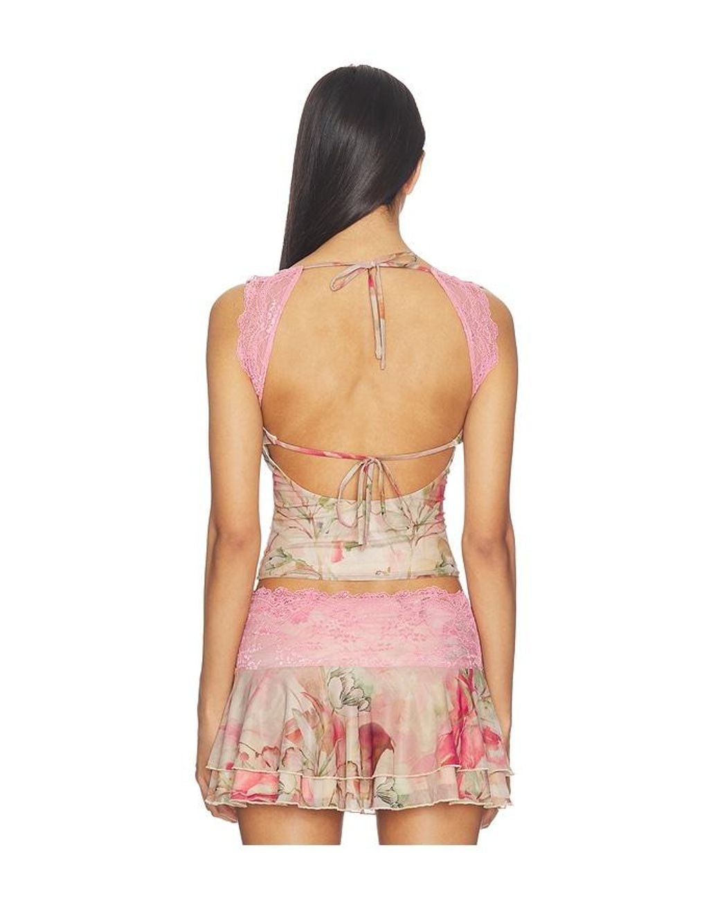 Tiger Mist Pink Dune Top