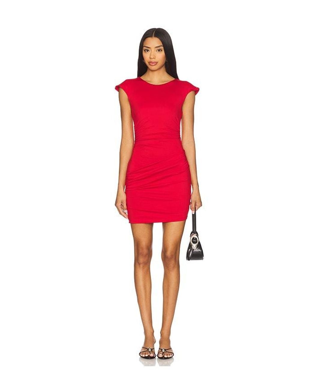 open lace back dress Superdown Size S Red Polyester Blend Sweetheart Neckline Cropped Maxi Skirt  Set  Labels Resale Boutique