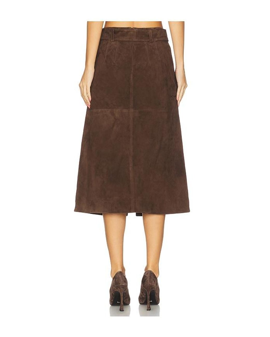Veronica Beard Brown Alexie Skirt