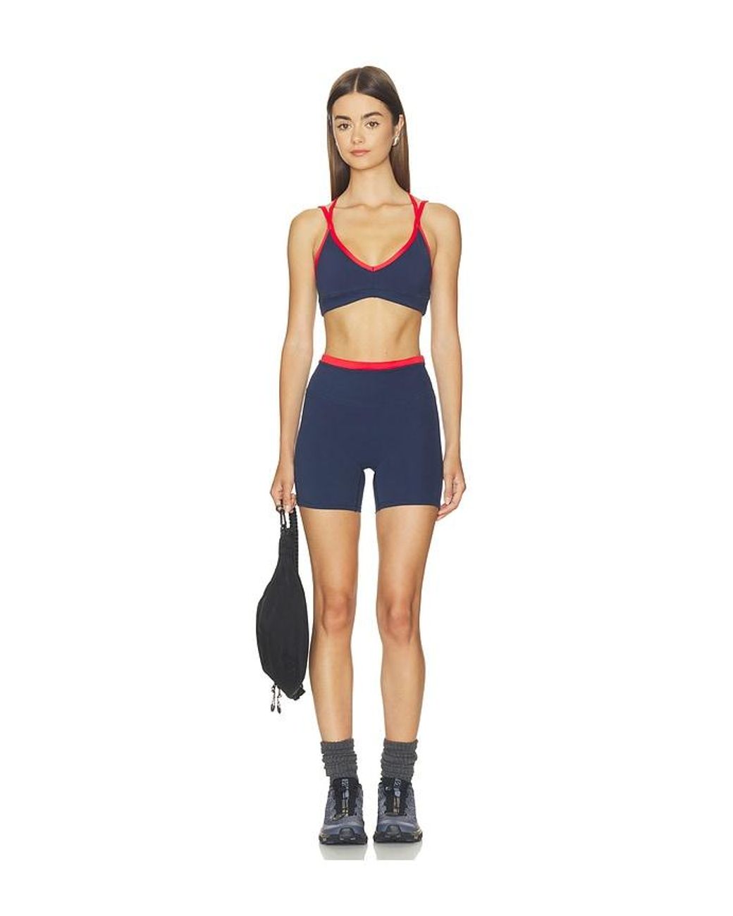 P.E Nation Blue Rapid 5 Inch Bike Short