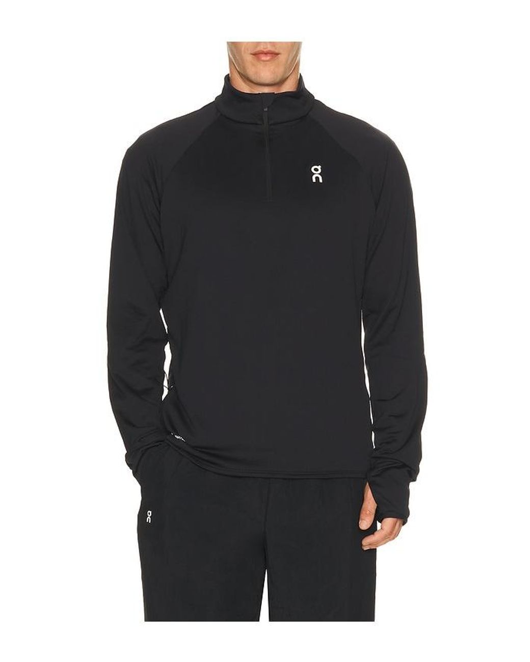 On Shoes Black Climate Shirt for men