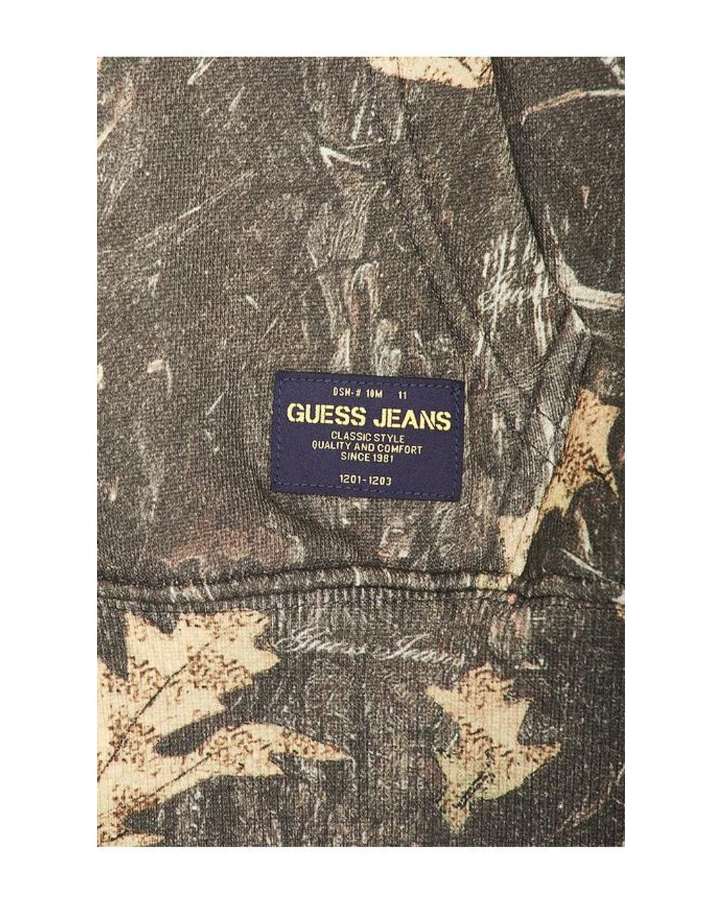 Guess Multicolor Zip Up Hoodie for men