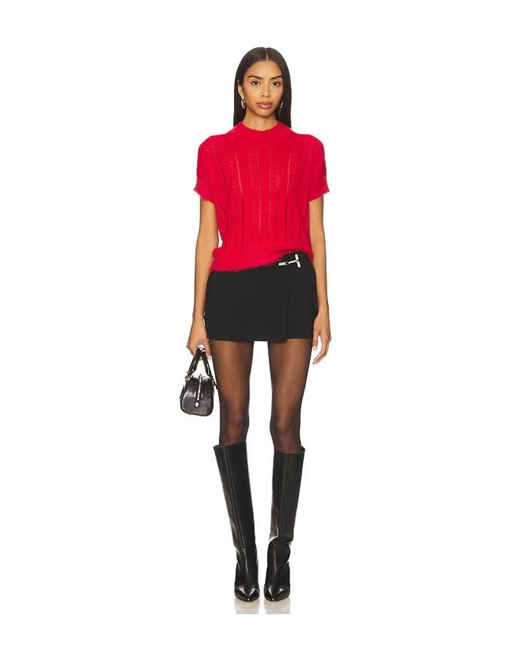 Vaillant Red Knit T-Shirt