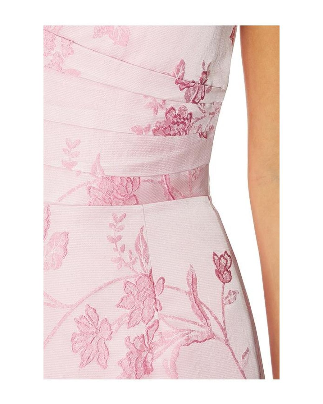 SAU LEE White Jackson Brocade Gown