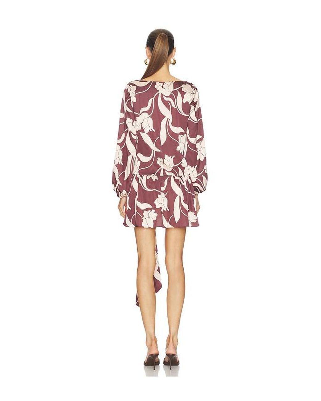 MISA Los Angles Red Larissa Dress