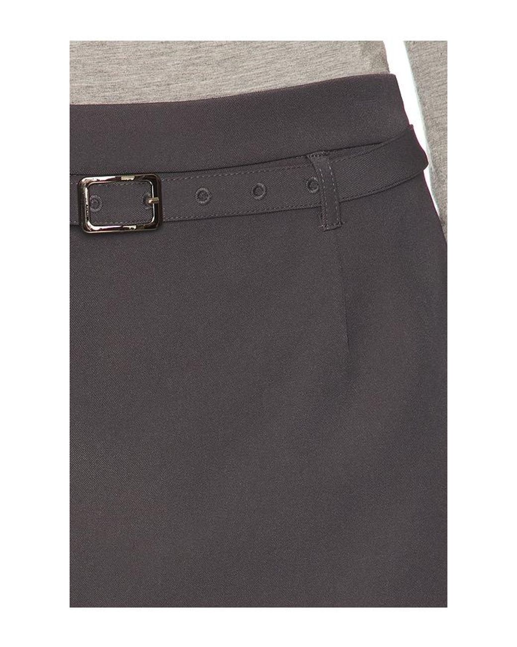 Line & Dot Gray Belmont Skort