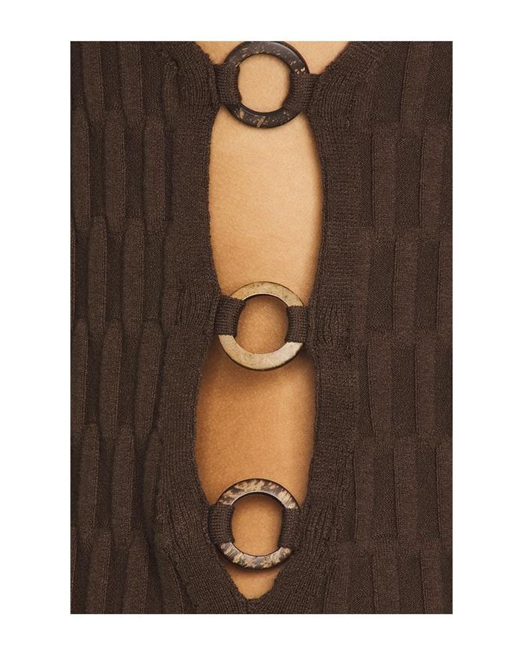 Free People Brown X Free-Est Lilliana Midi Dress