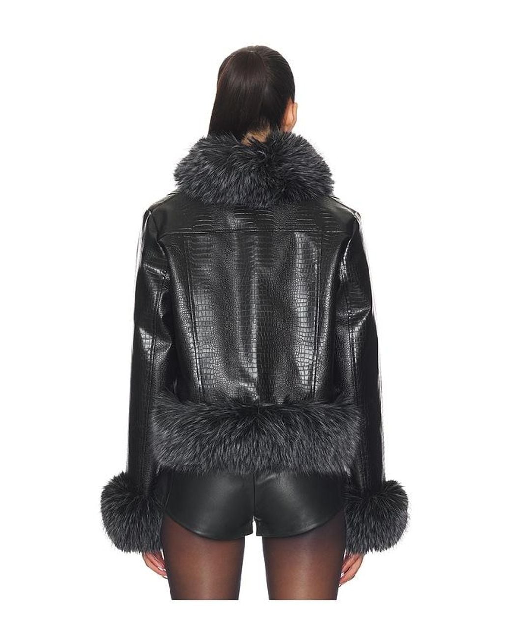 Adrienne Landau Black Ivy Jacket