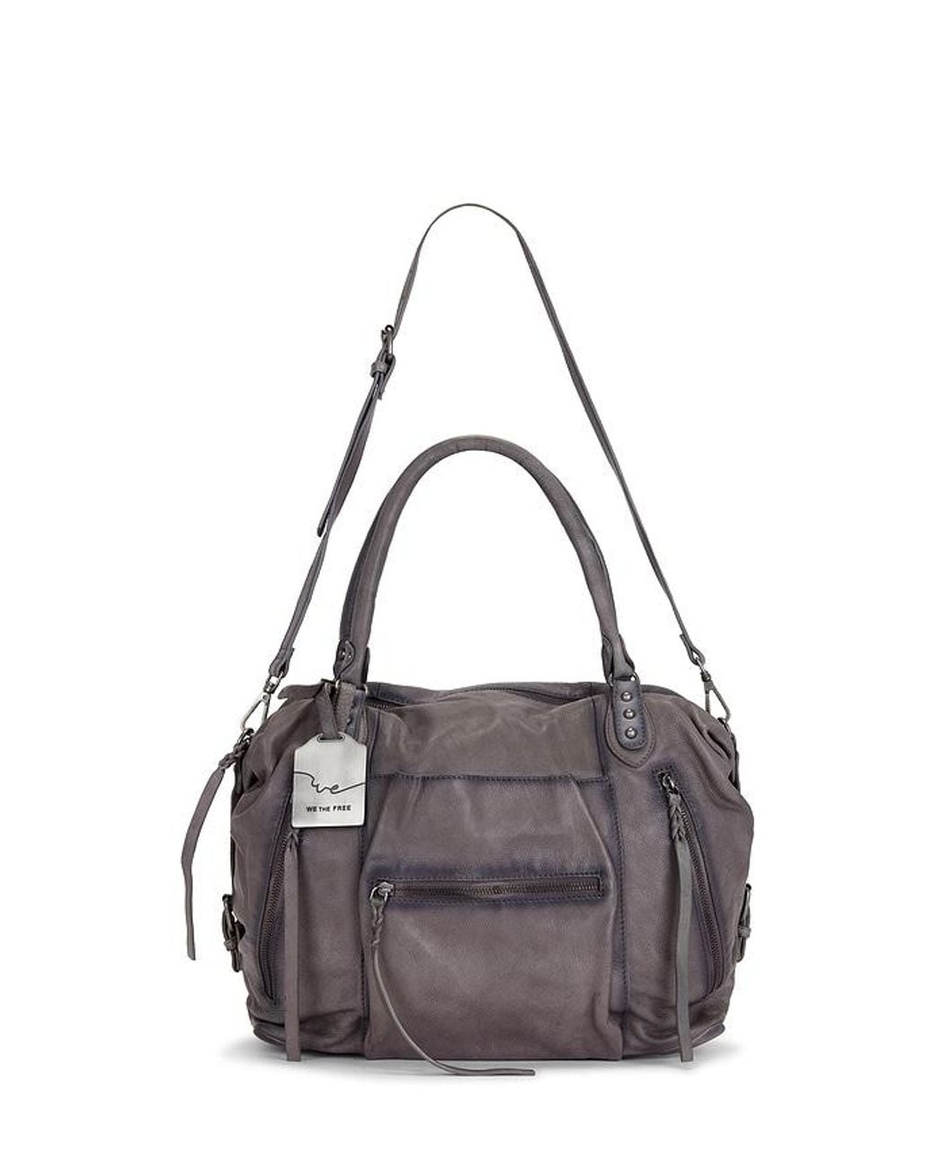 Free People Black X We The Free Emerson Tote Bag