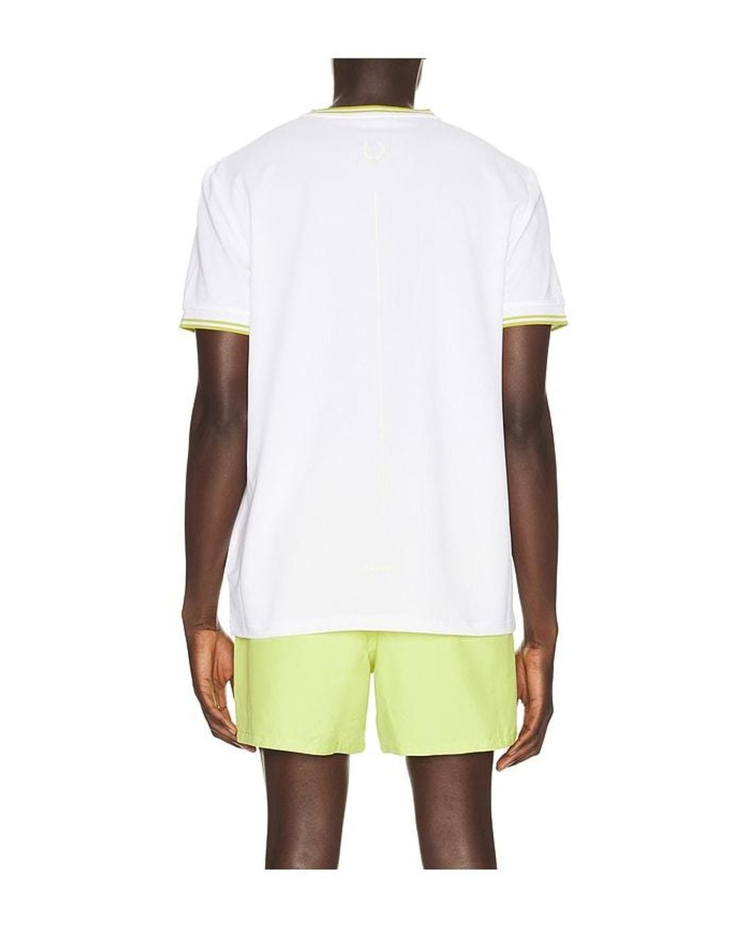 Fred Perry White Tennis T-Shirt for men