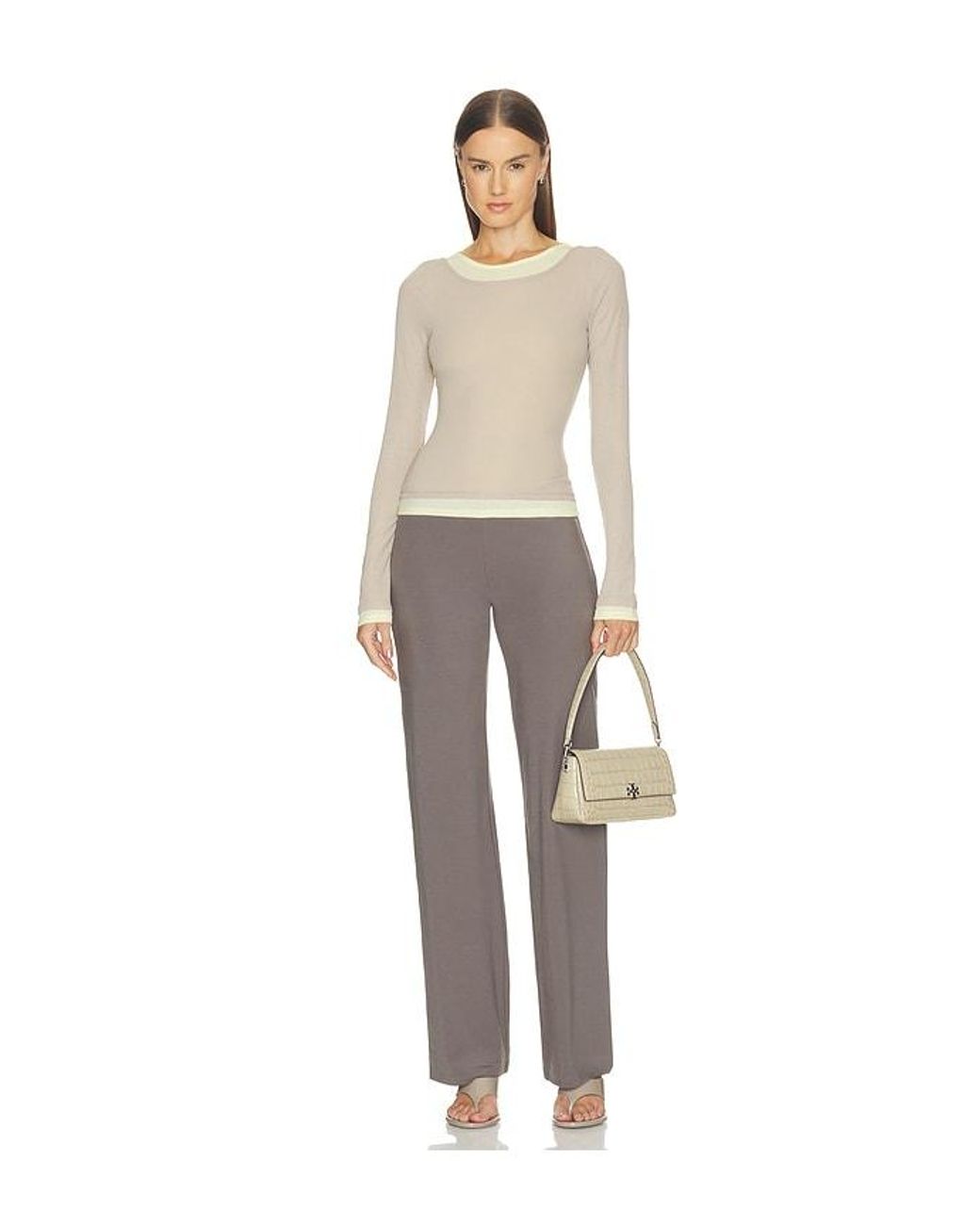 Lovers + Friends Natural Mira Top