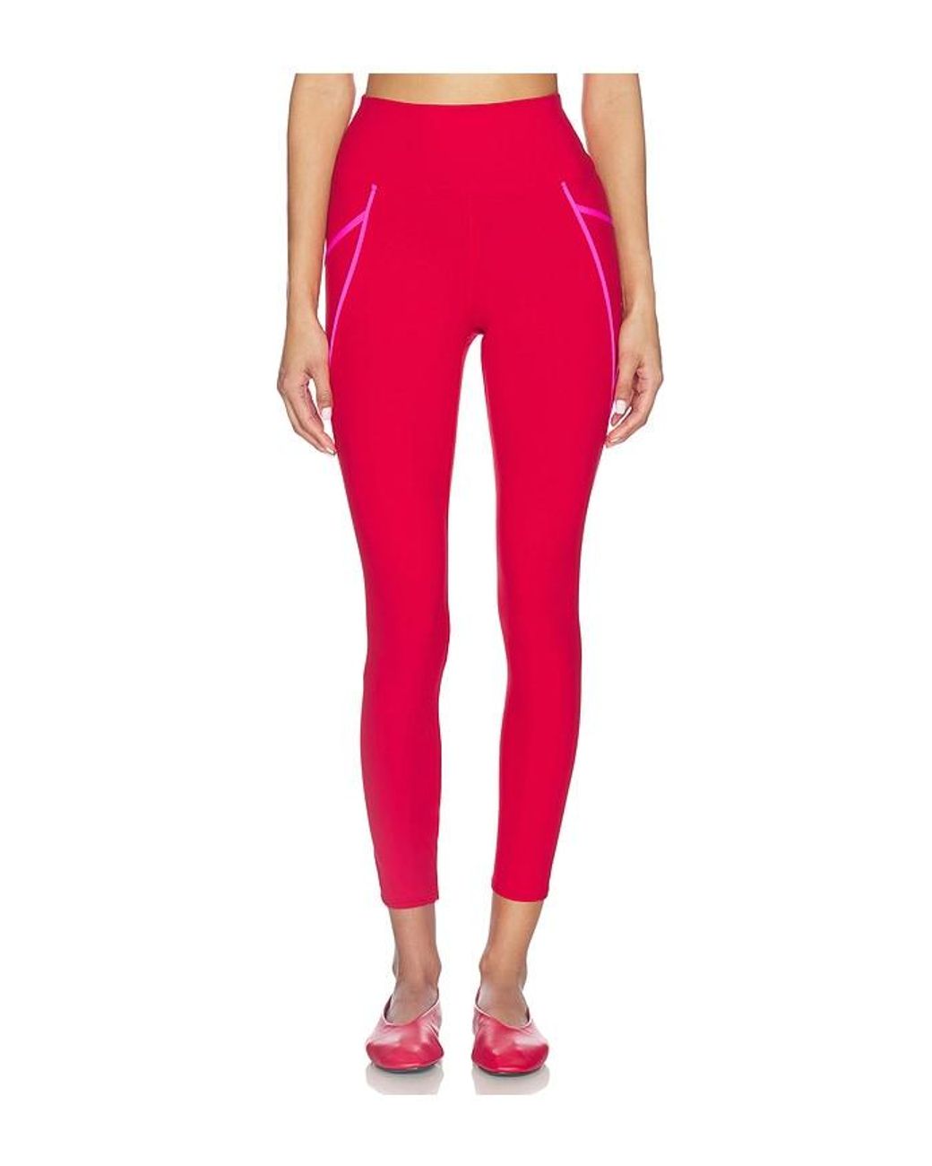 Beach Riot Red Von Legging