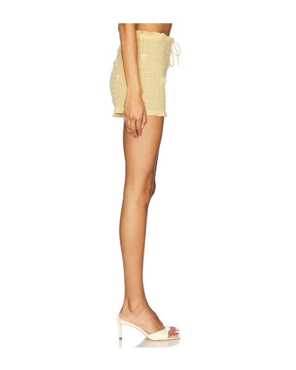 Stone Cold Fox Natural X Revolve Allayia Floral Shorts