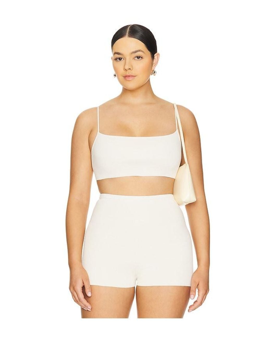 L'academie White 'Academie Viv Knit Bralette