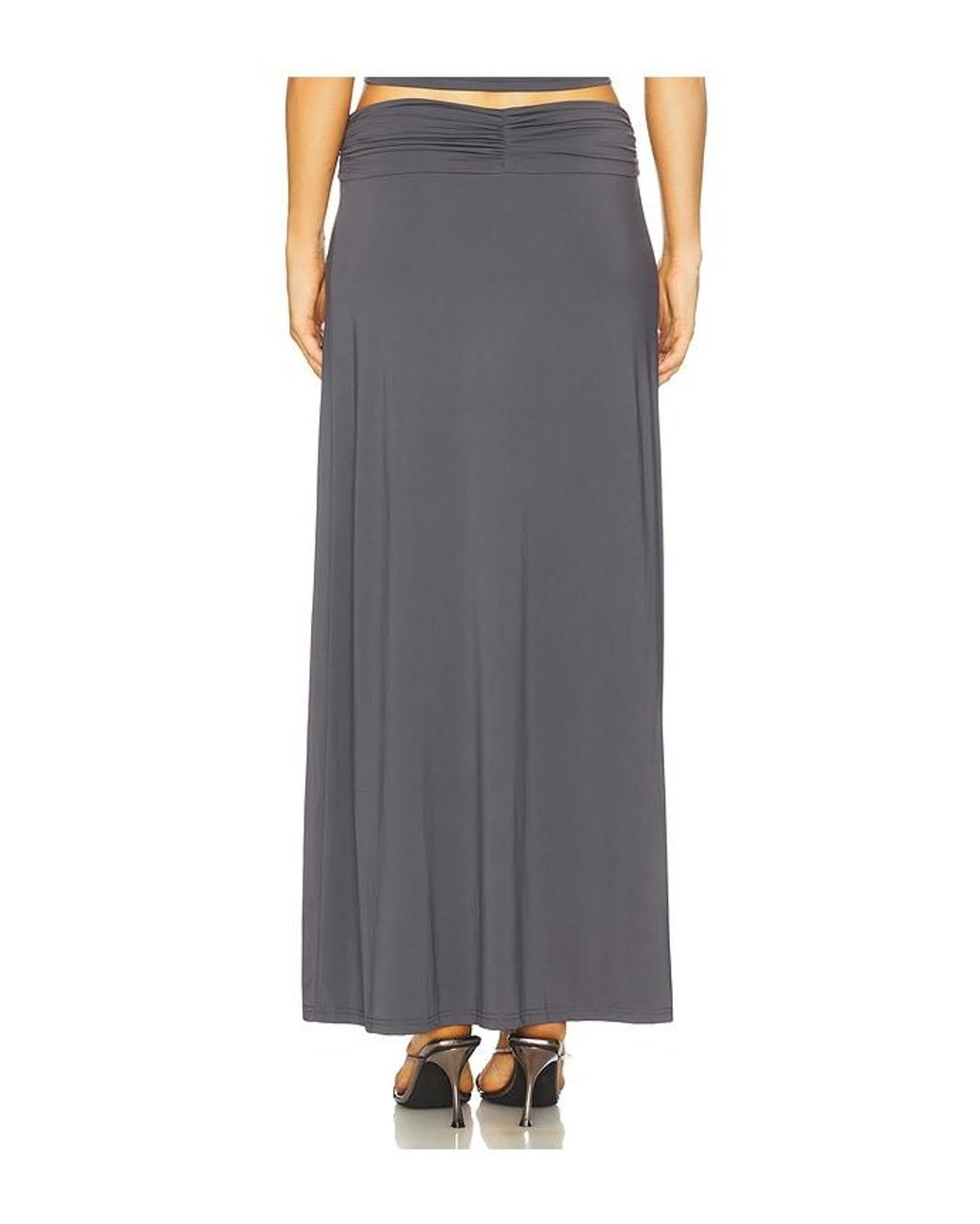 Runaway the Label Blue Indiana Maxi Skirt
