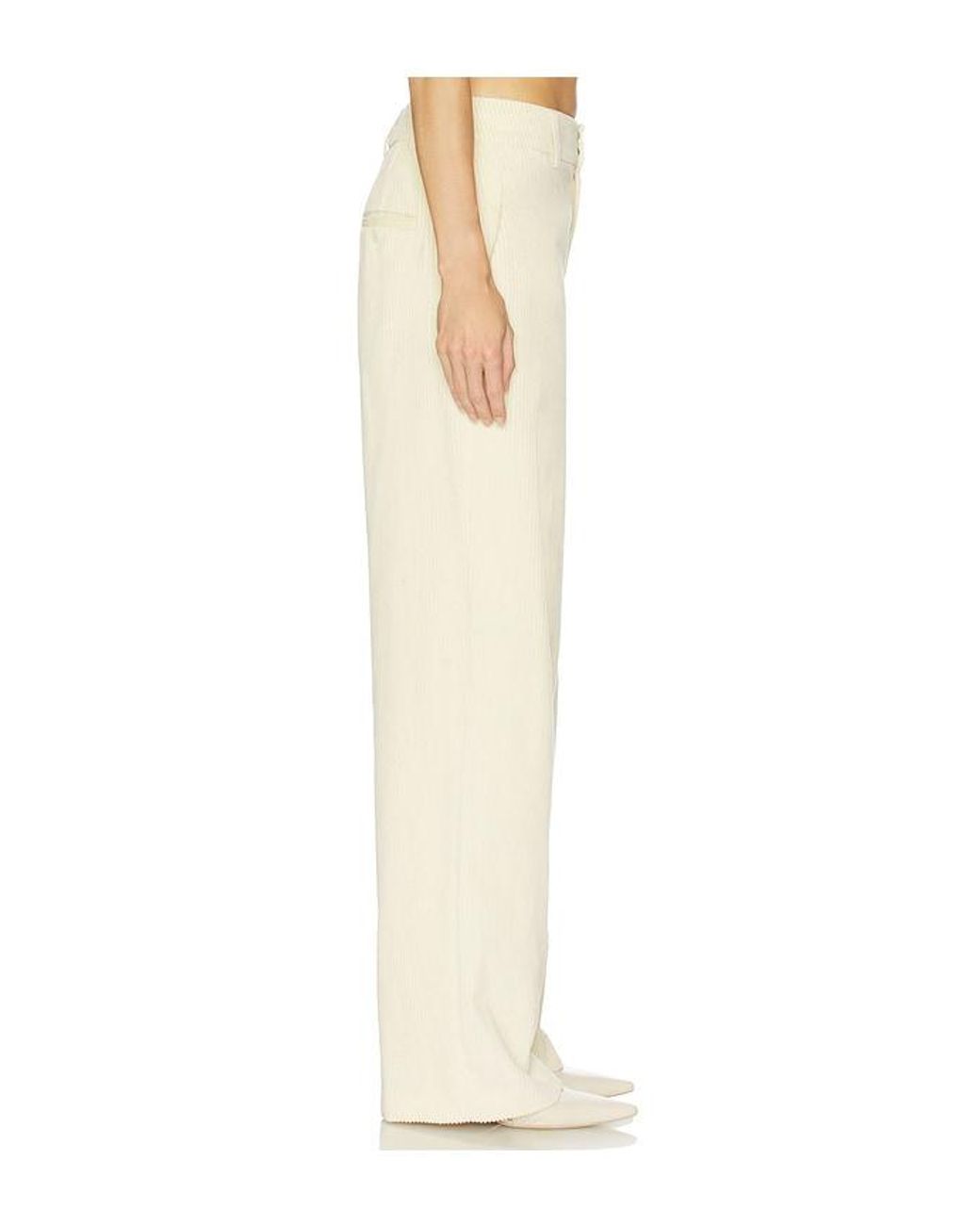 Helsa White The Baggy Trouser