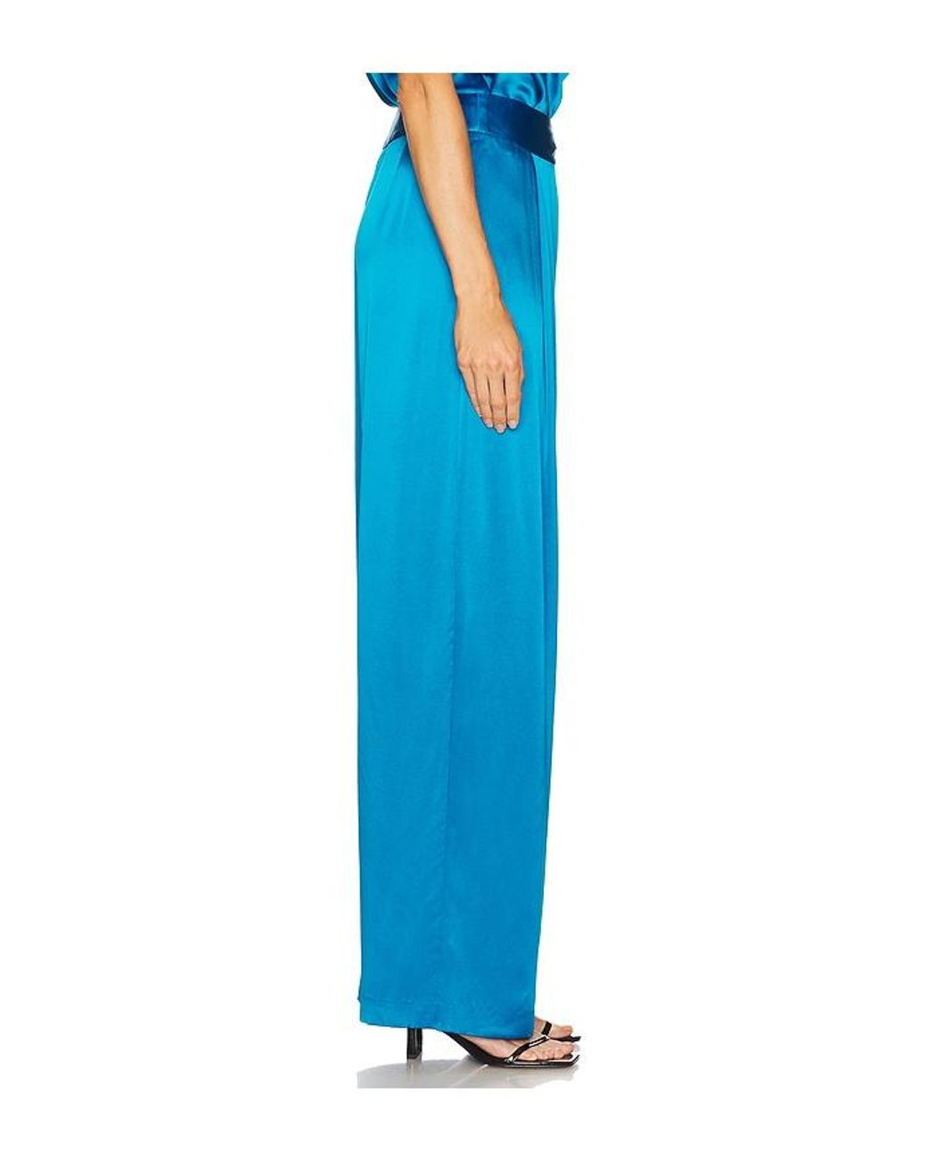 The Sei Blue Relaxed Trouser