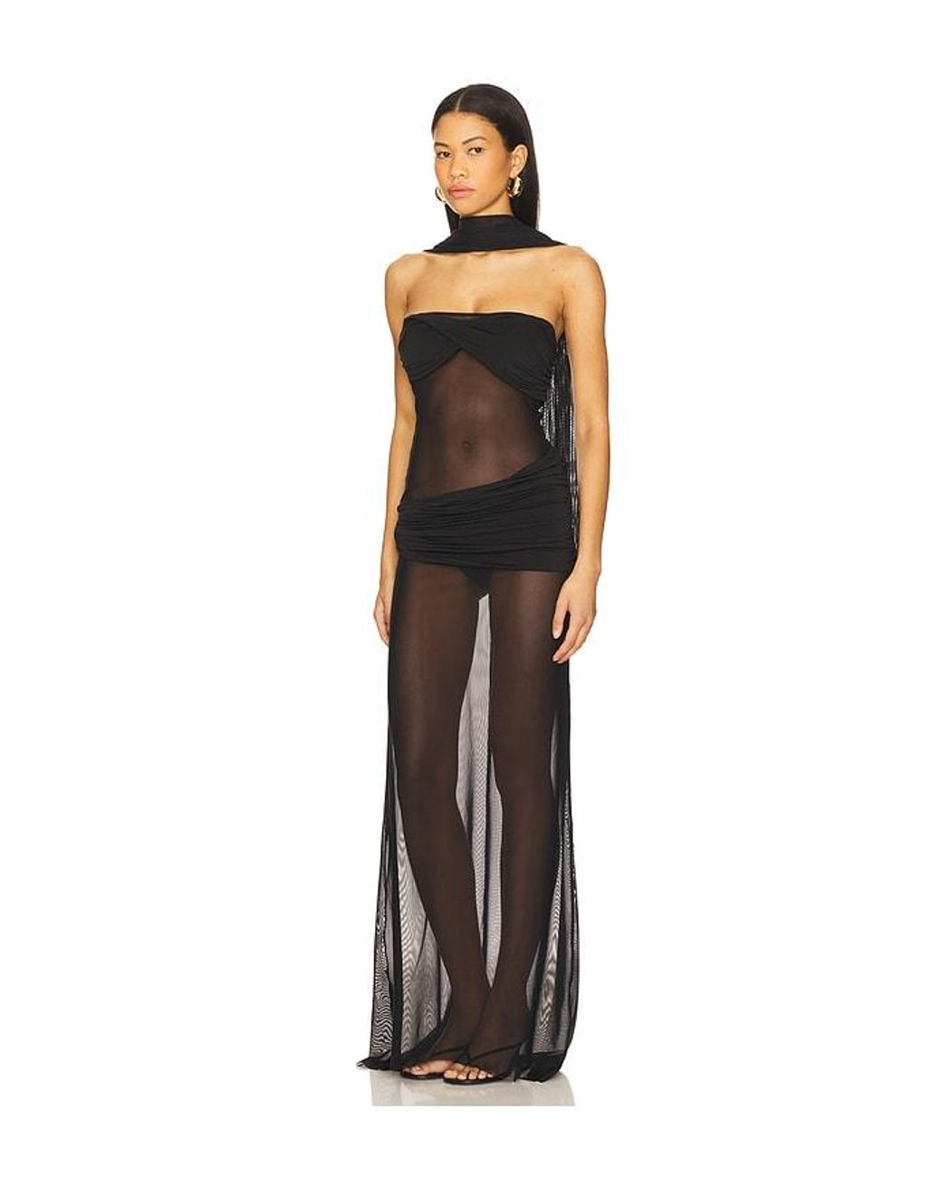 AWAVE Studio Multicolor Long Tulle Dress
