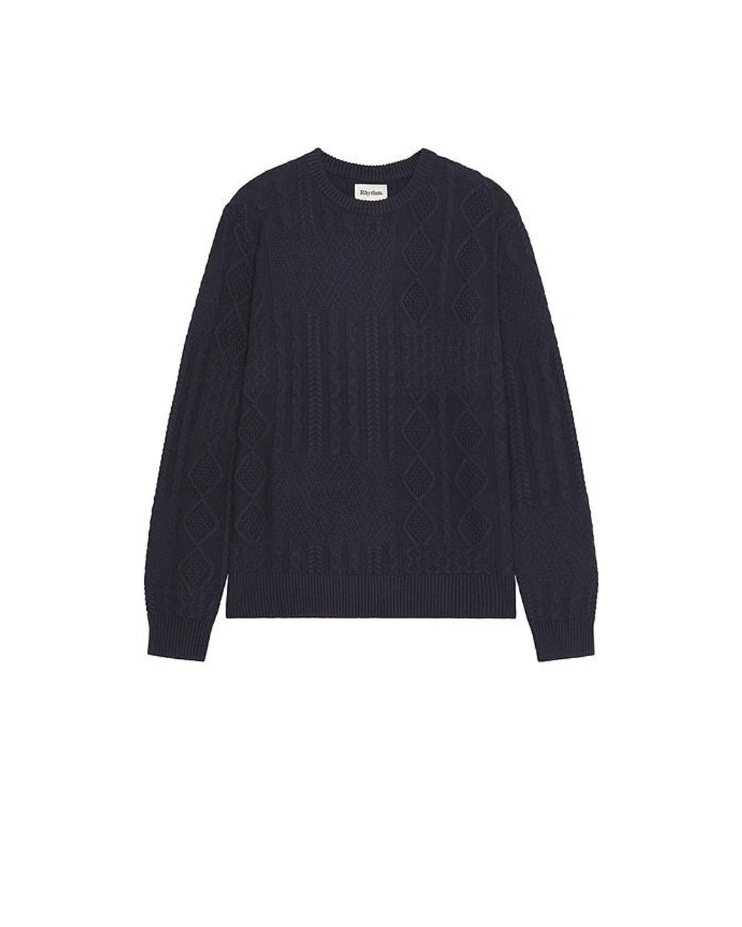 PULL en Navy Rhythm pour homme en coloris Blue