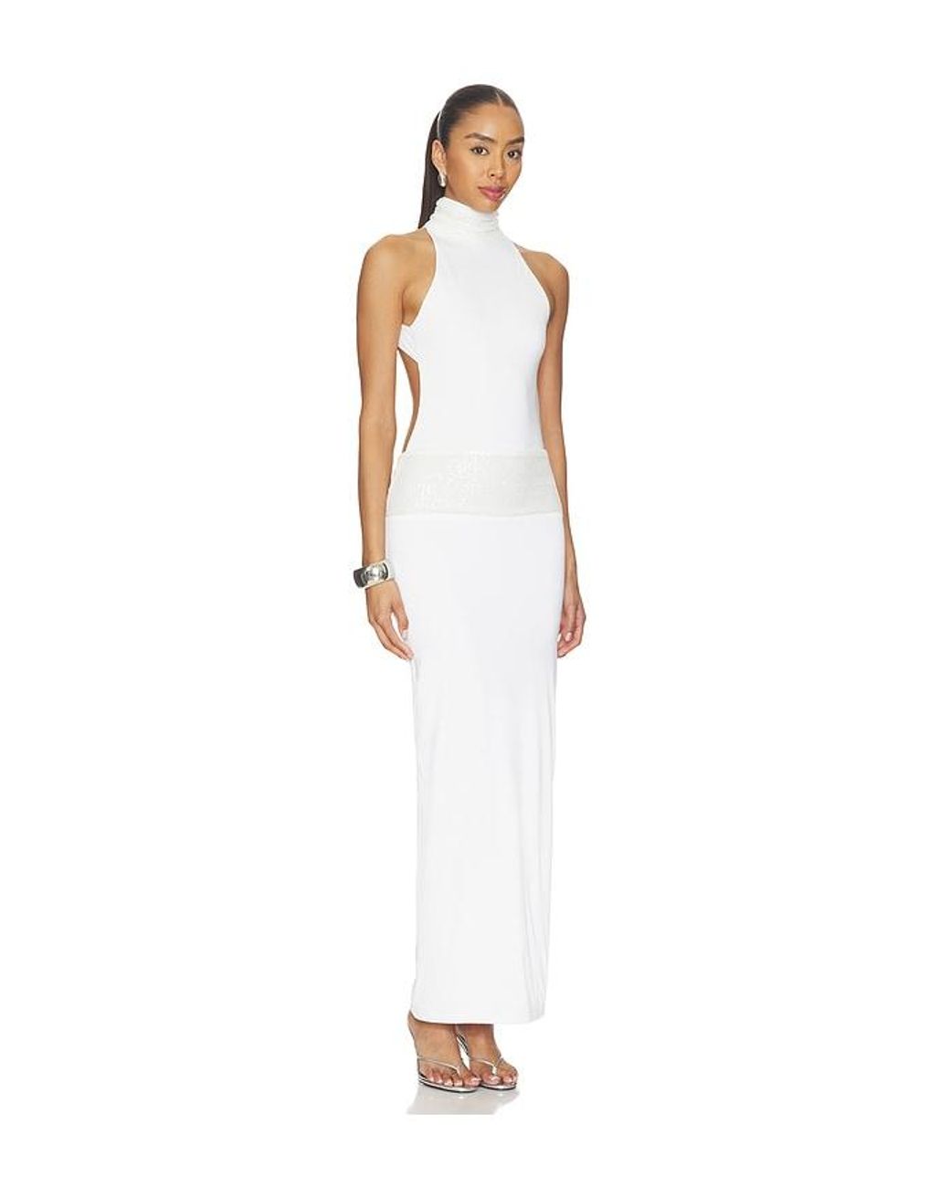 superdown White Sabriana Gown