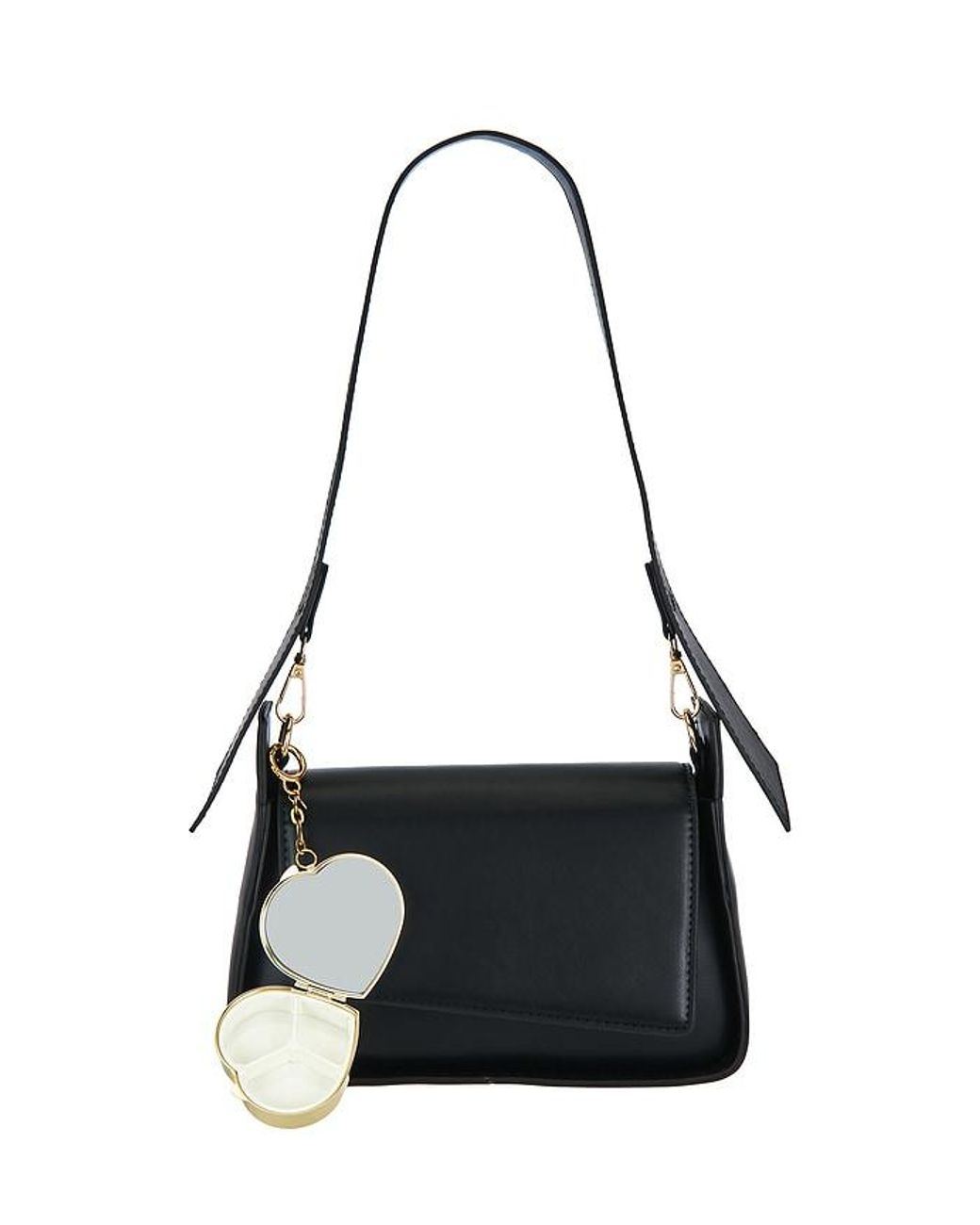 petit moments Metallic I Love Ny Pill Case Keychain