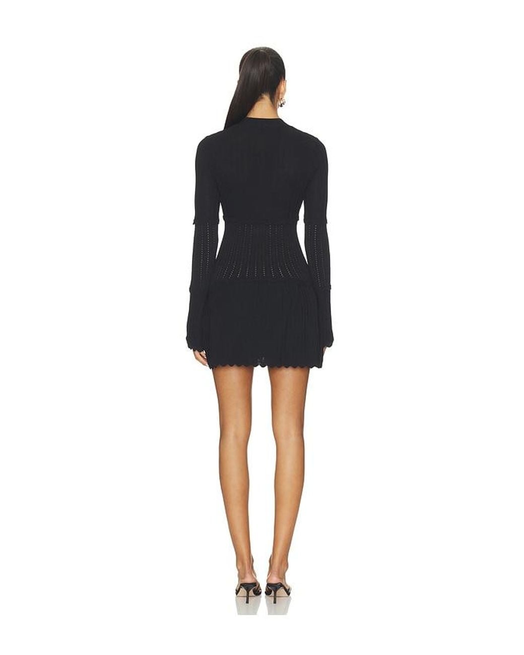 Solid & Striped Black The Amara Dress
