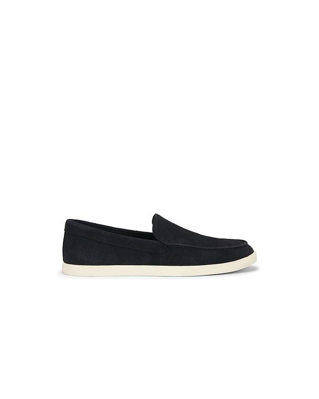 Vince Black Sonoma Suede Loafer for men