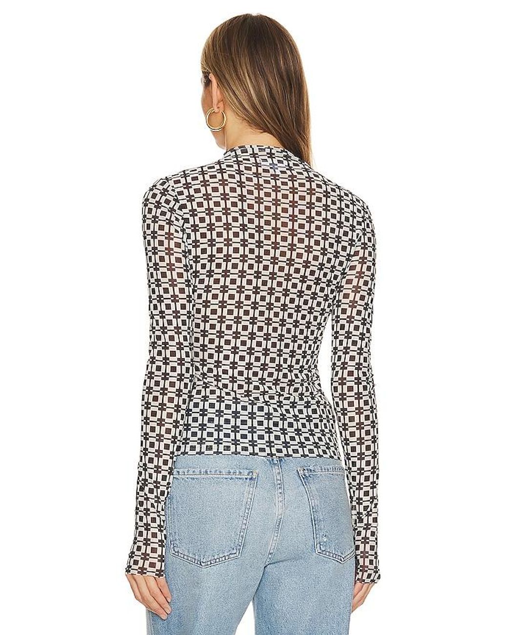 Steve Madden Blue Eliza Top