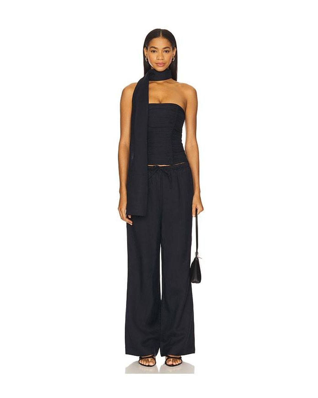 Lioness Black Island Bodice Top