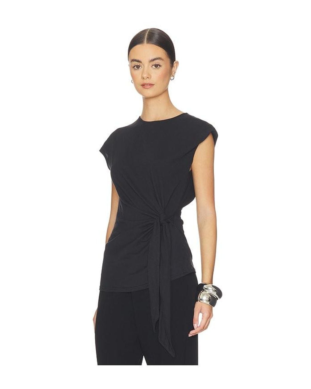 Rails Black Gabbie Top