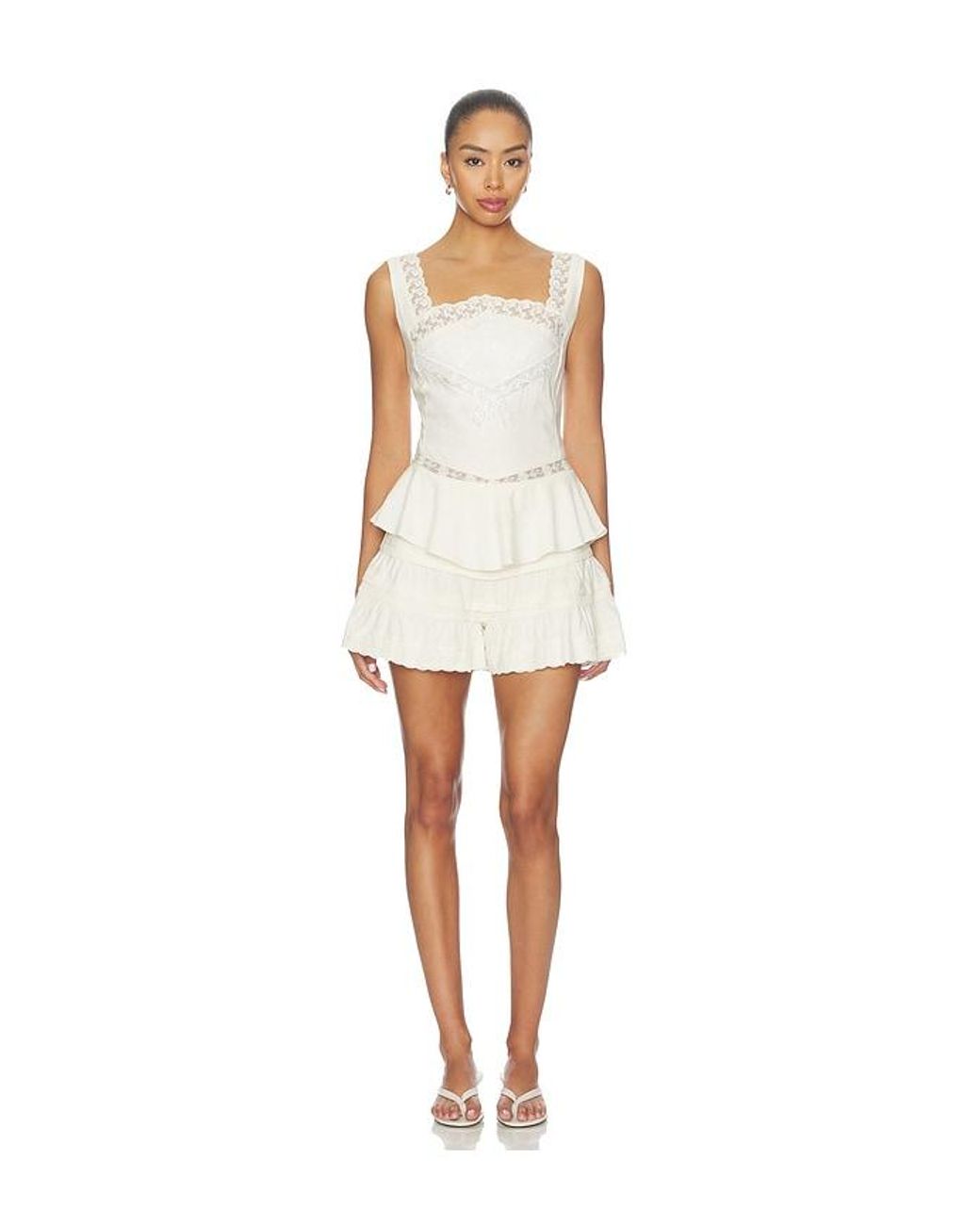 Sister NY White Costa Top