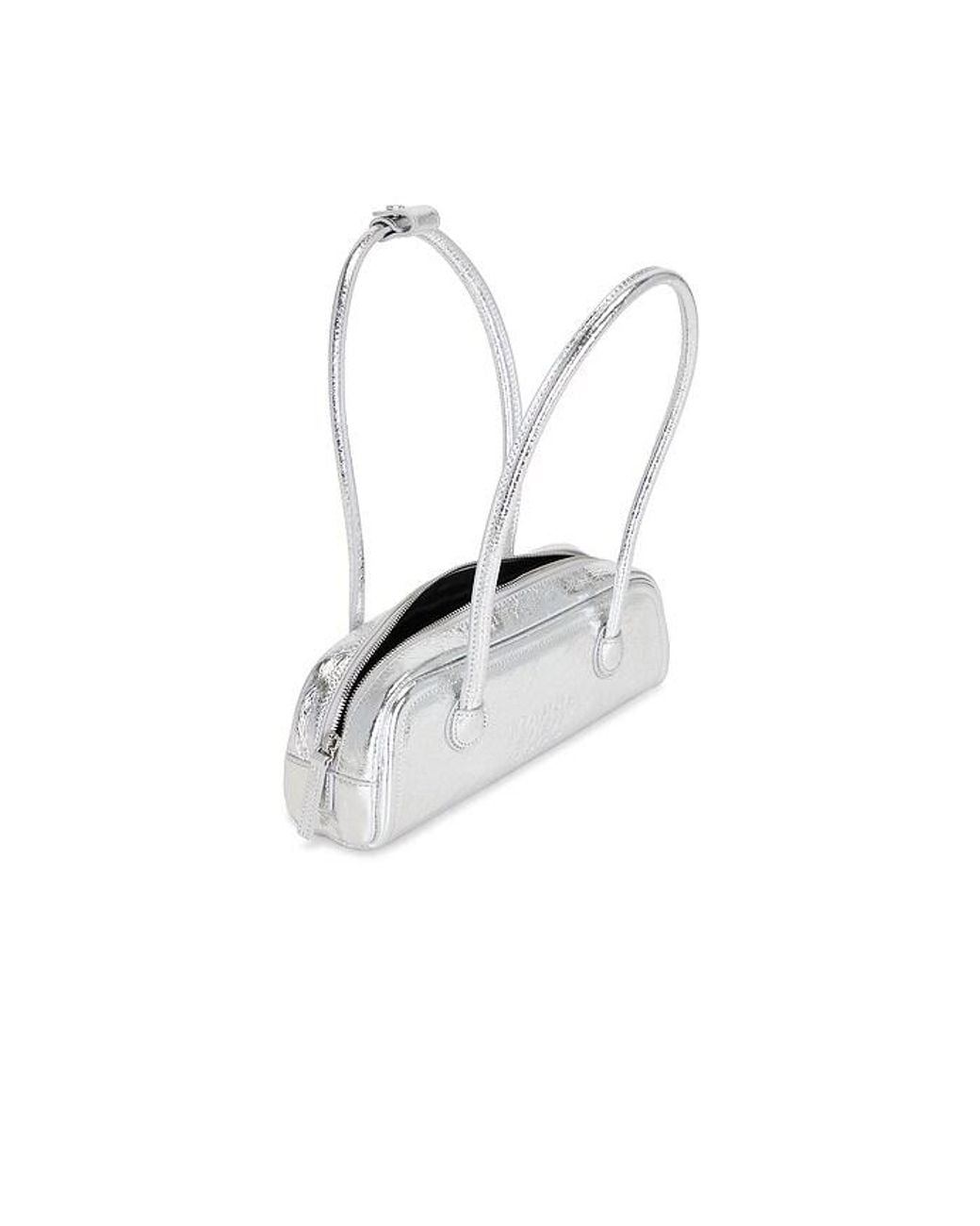 MARGE SHERWOOD White Soft Boston East West Mini Bag
