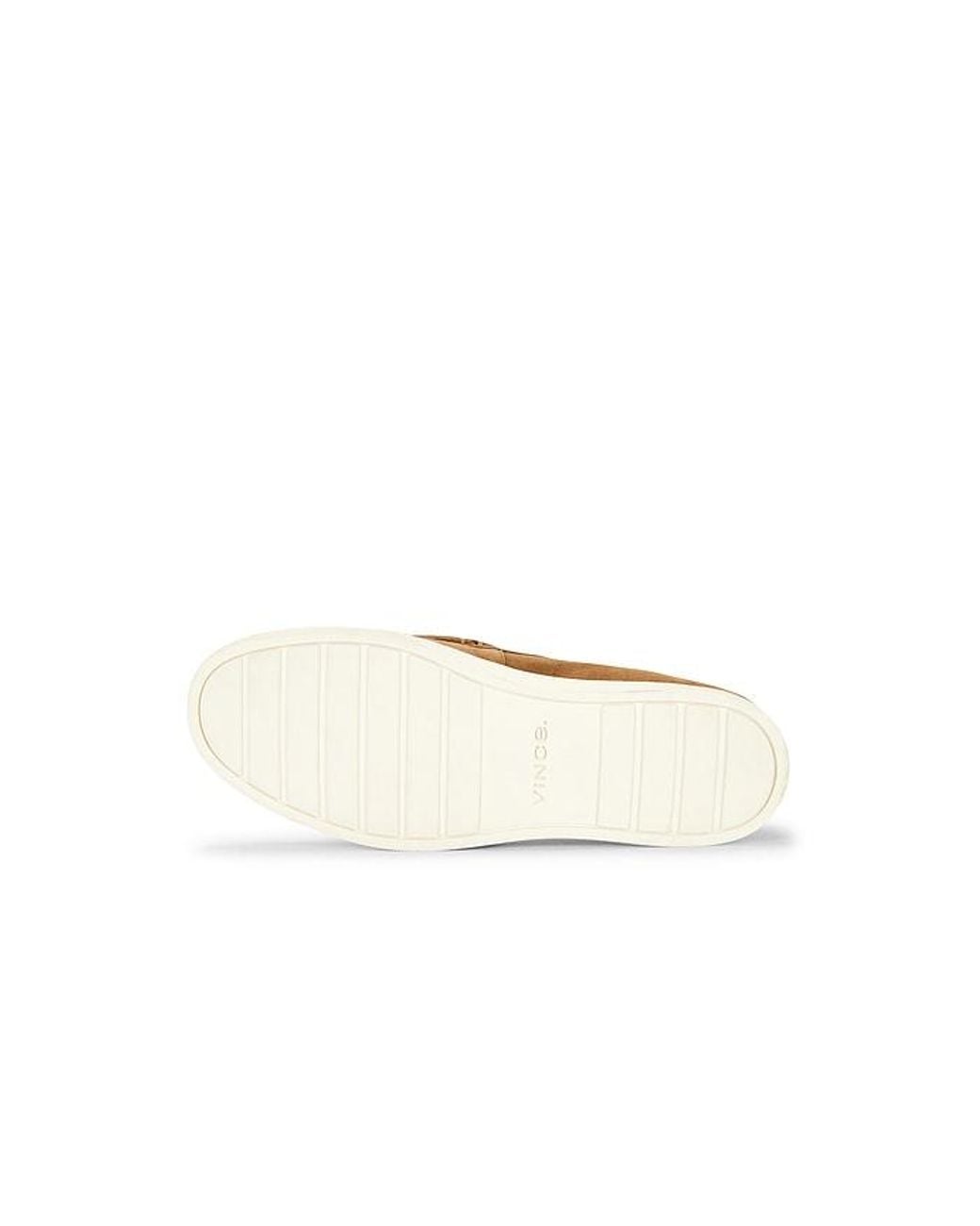 Vince White Sonoma Suede Loafer for men
