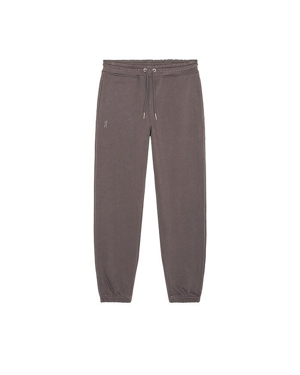 On Shoes Gray Club Collective Pants for men