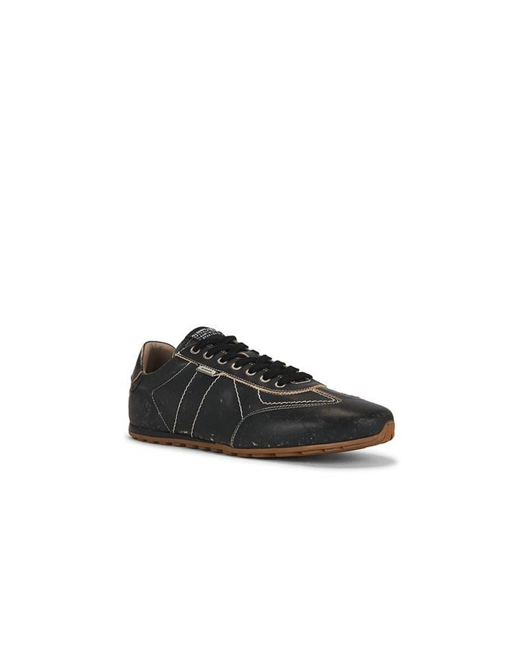 AllSaints Black Liam Low Top Sneaker for men