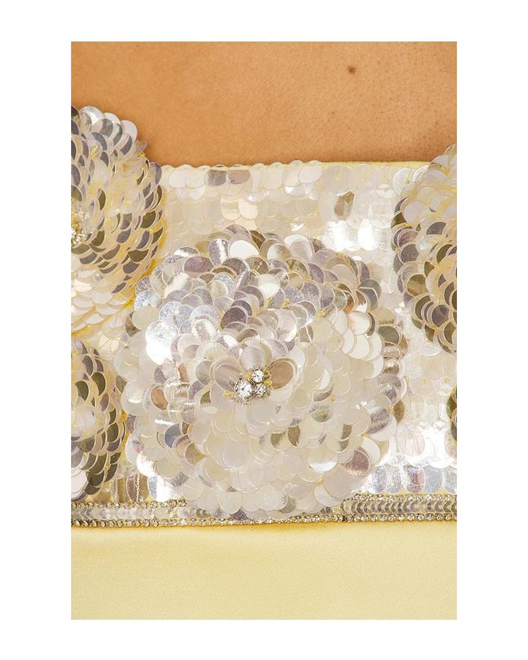 retroféte Natural Lark Embroidered Dress