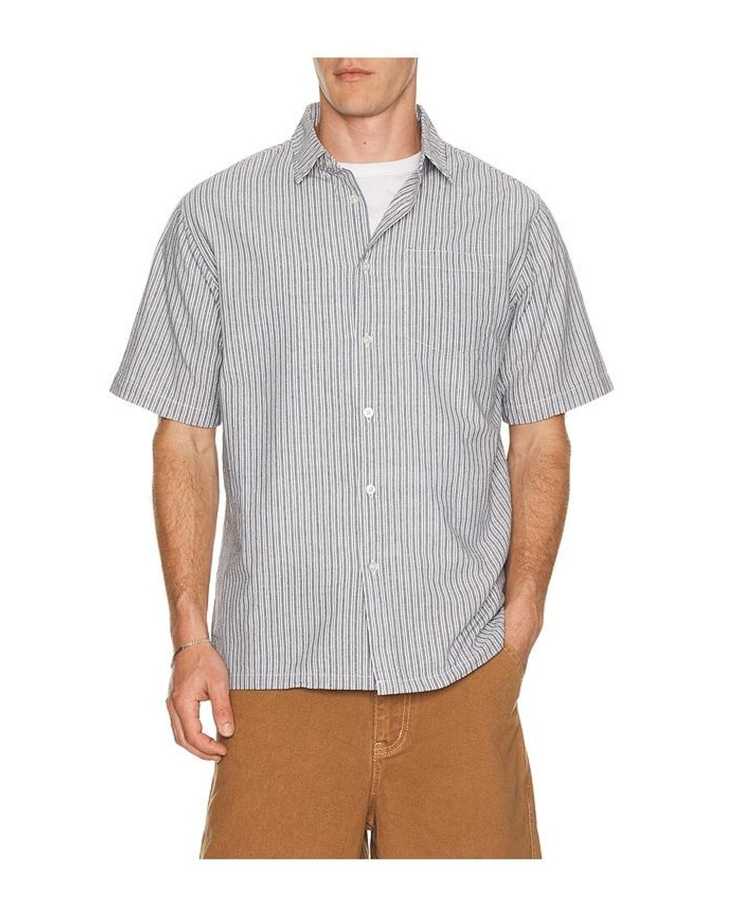 Former Gray Reynolds Stripe Shirt for men