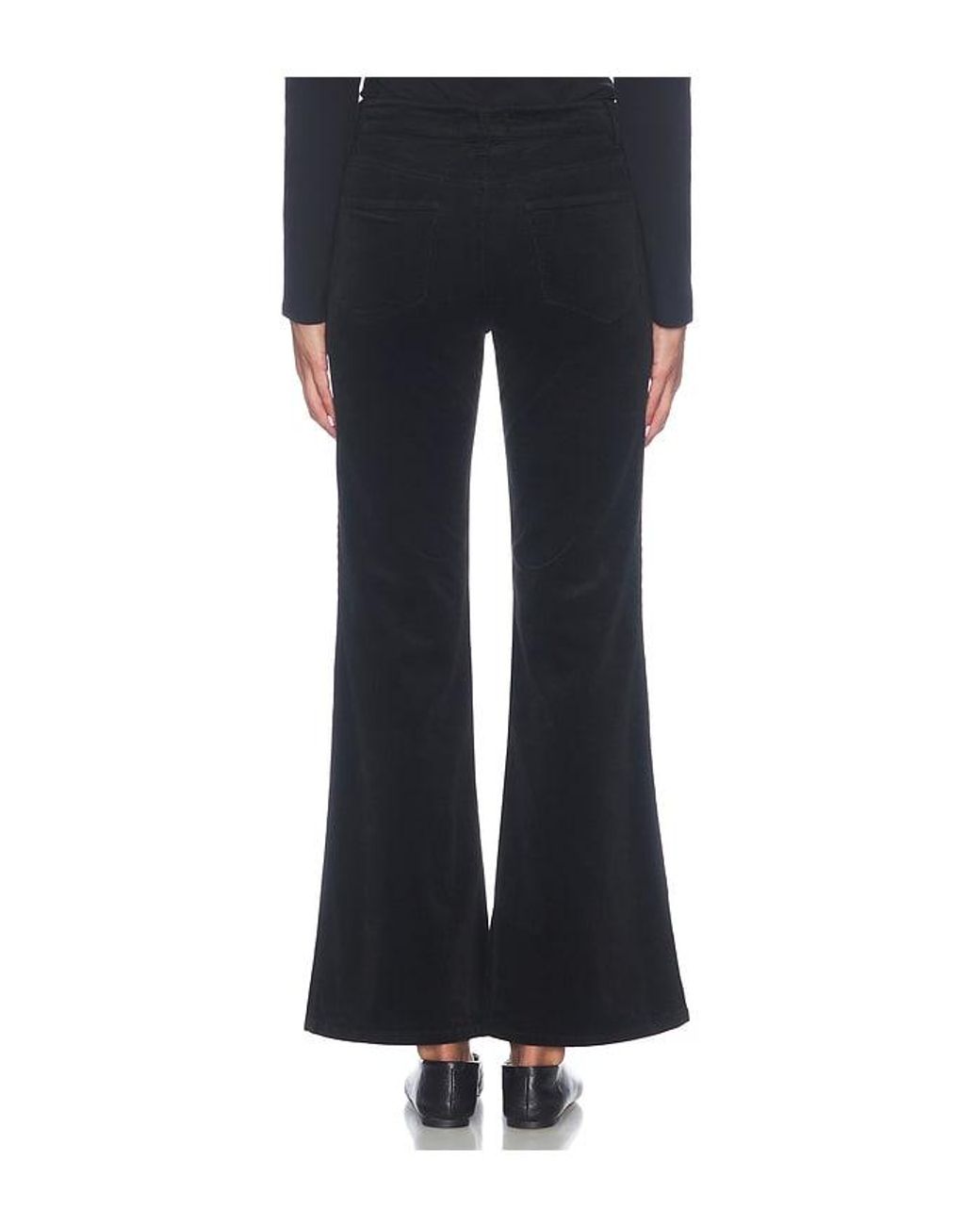 PAIGE Blue Sofia Flare Corduroy Pant