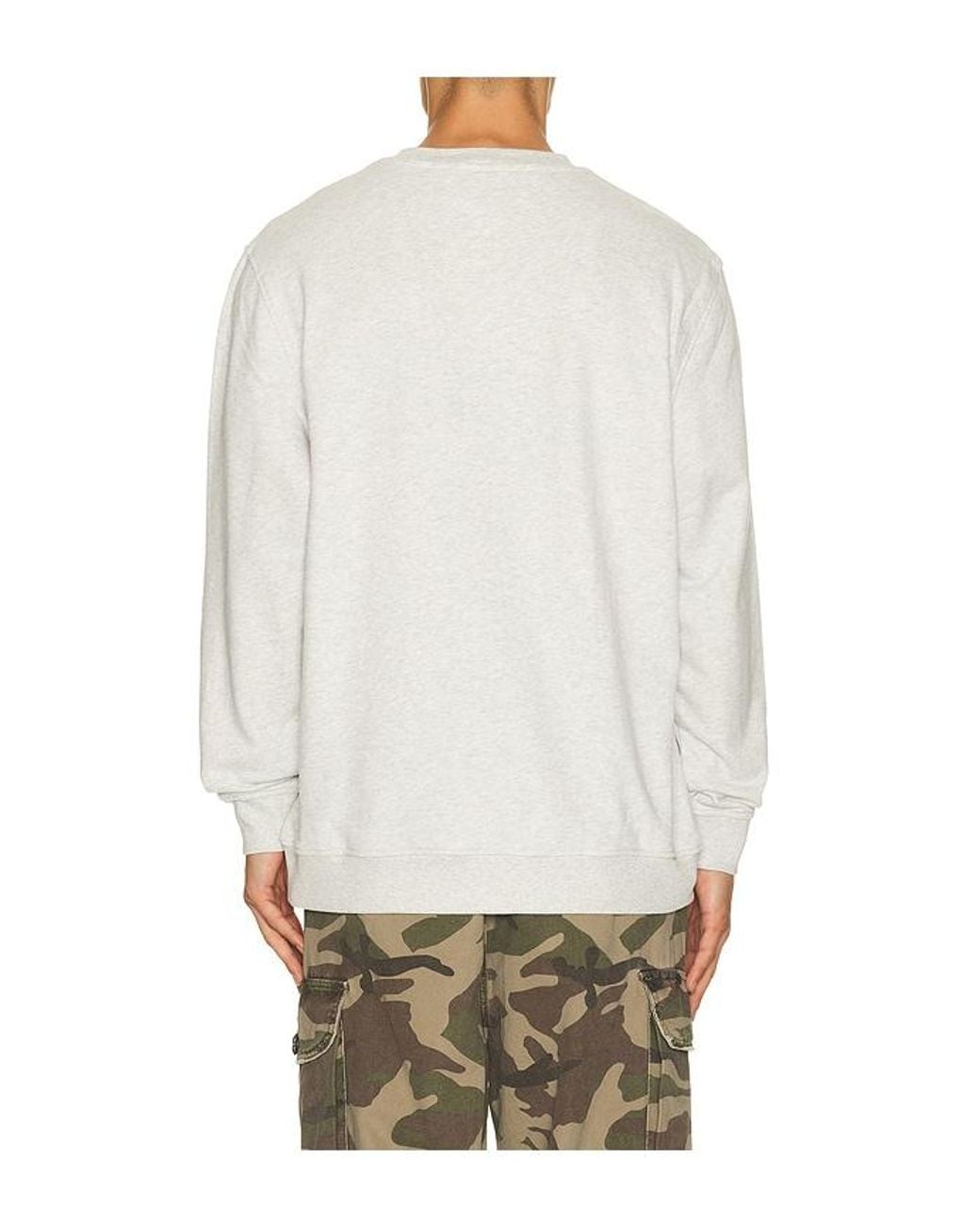Tommy Hilfiger White Entry Signature Crewneck Sweatshirt for men