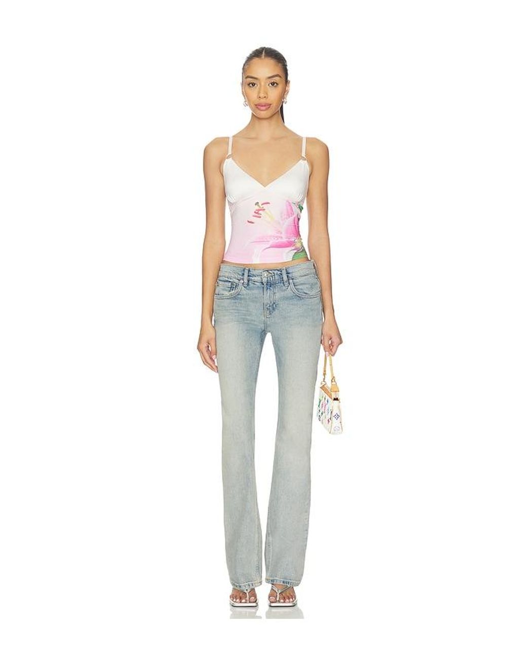 I.AM.GIA Blue Odetta Tank Top