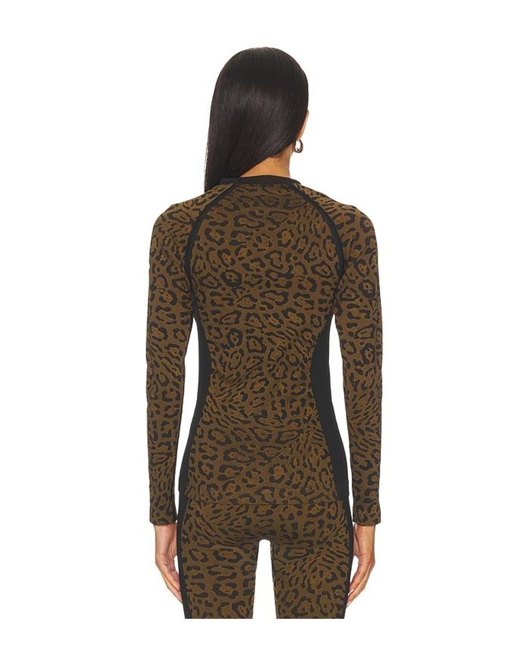 Goldbergh Brown Feline Baselayer Long Sleeve