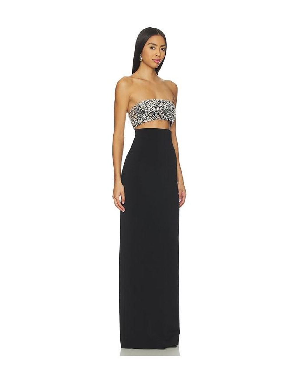 retroféte Black Esmerelda Dress