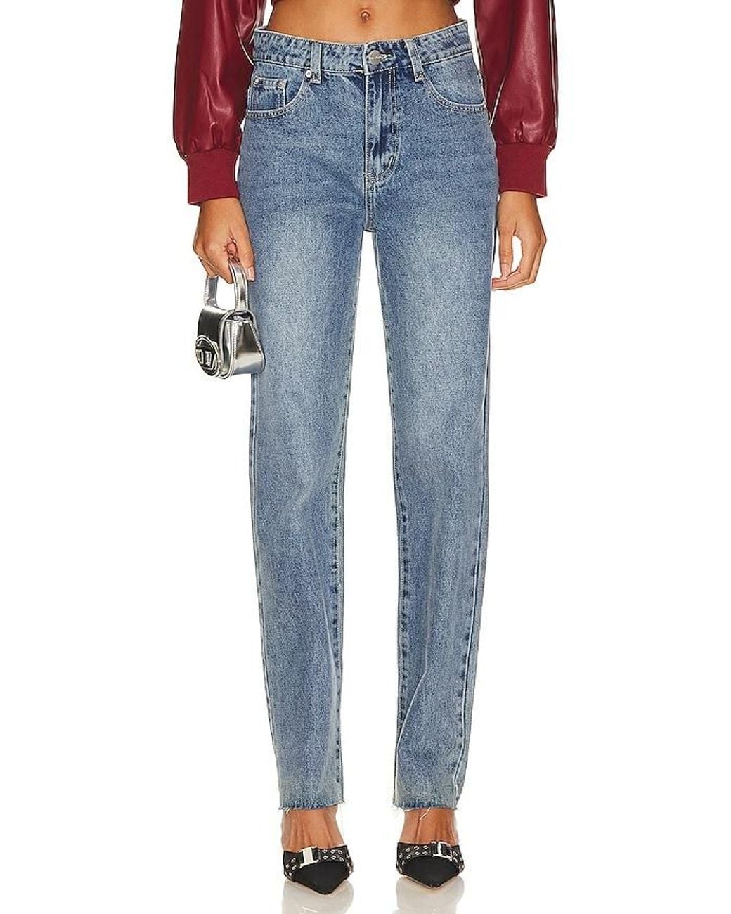 superdown Blue Dylan Distressed Denim Jean